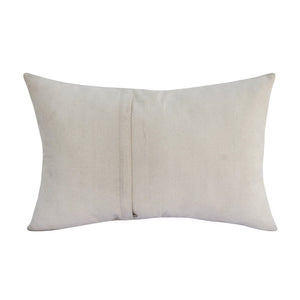 Ivory Lumbar Throw Pillow