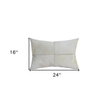 Ivory Lumbar Throw Pillow