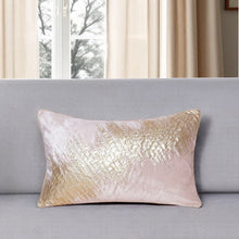 20" X 20" Gold Safari Animals Abstract Polyester Zippered Pillow With Beads