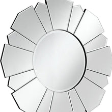 33" Clear Abstract Unframed Accent Mirror