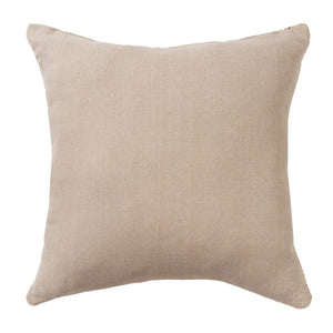 22" X 22" Brown Jute Diamond Throw Pillow