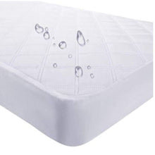 9" Waterproof Bamboo Terry Crib Mattress Pad Liner Mattress Cover Only