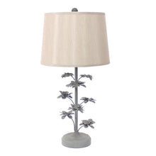 8 X 12 X 28 Gray Rustic Flowering Tree - Table Lamp
