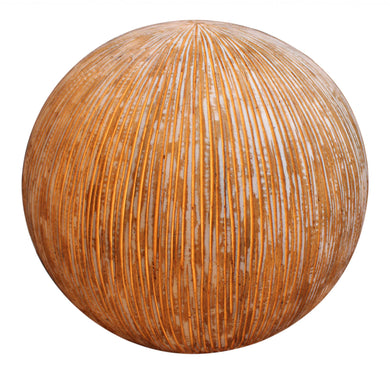 1 X 16 X 14 Sandstone Ribbed Finish Outdoor Light - Ball