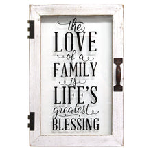 Life's Blessings" Metal Wood Wall Decor