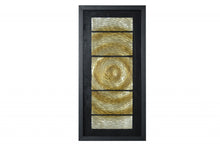 15 X 2 X 16 Black And Gold Glass - Shadow Box