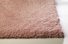 5' X 7' Rose Pink Plain Indoor Area Rug