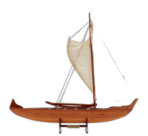 10" X 25.25" X 24" Hawaiian Canoe
