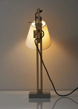 Rustic Hinged Natural Wood Table Lamp