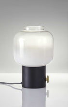 Mod Pod Black Glass Table Lamp