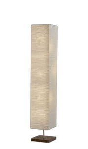 Wildside Paper Shade Floor Lamp With Natural Wood Base