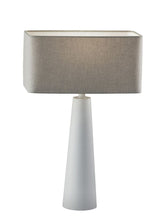 Urban Edge White Metal Table Lamp