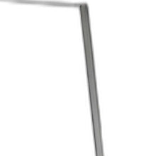 59" Brushed Rectangle Cheval Standing Mirror Freestanding With Metal Frame