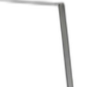 59" Brushed Rectangle Cheval Standing Mirror Freestanding With Metal Frame