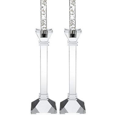 Hand Crafted Crystal Pair Classic Candle Holders - Buy JJ's Stuff