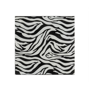 Small Iron Faux Zebra Skin Wall Tile