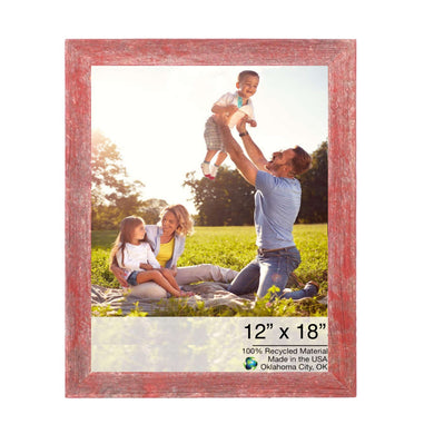 12X18  Rustic Red Picture Frame