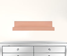 Pale Orange Floating Shelf