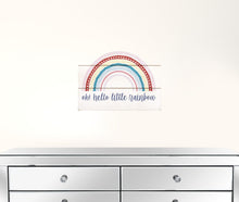 Hello Little Rainbow Wall Art