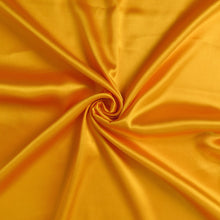Goldenrod Dreamy Set Of 2 Silky Satin Standard Pillowcases