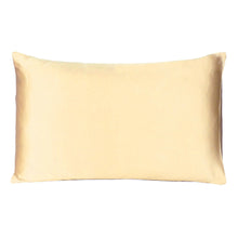 Pale Yellow Dreamy Set Of 2 Silky Satin Queen Pillowcases