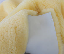 2" X 4" Natural Off White Medical Grade Sheepskin Throw Blanket