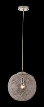 Modern Chrome Snowball Ceiling Lamp
