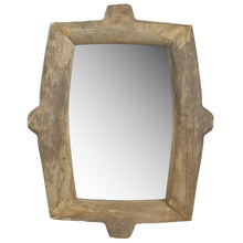 Natural Wooden Wall Mirror