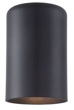 Minimalist Matte black Cylinder Wall Light