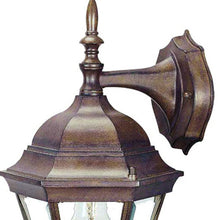 Dark Brown Hanging Carousel Lantern Wall Light