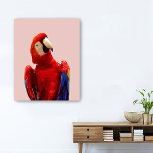 Vibrant And Vivid Bird Unframed Print Wall Art
