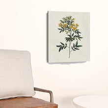 Singular Yellow Blossom Branch Unframed Print Wall Art