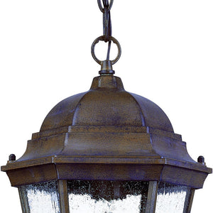 Dark Brown Domed Lantern Hanging Light