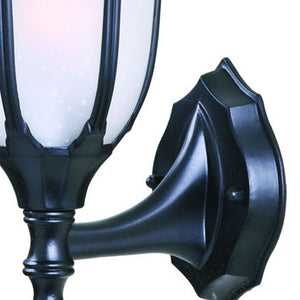 Matte Black Lamp Shape Swing Arm Wall Light