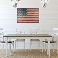 Striking Usa Flag Unframed Graphic Wall Art