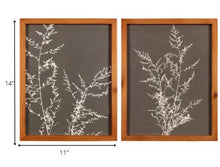 Set of Two Botanical Framed Wall Art