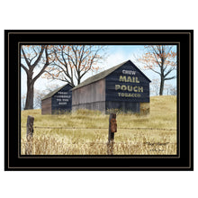 Treat Yourself Mail Pouch Barn 2 Black Framed Print Wall Art