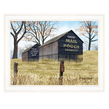Treat Yourself Mail Pouch Tobacco Barn White Framed Print Wall Art