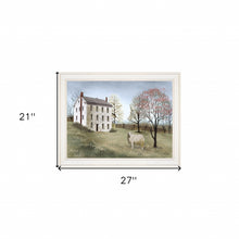 Spring At White House Farm 3 White Framed Print Wall Art