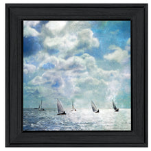 Sailing White Waters 3 Black Framed Print Wall Art - Buy JJ's Stuff