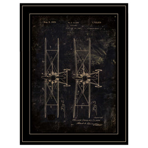 Airplane Patent I 2 Black Framed Print Wall Art - Buy JJ's Stuff
