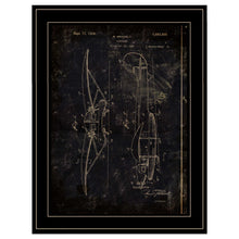 Airplane Patent II 2 Black Framed Print Wall Art - Buy JJ's Stuff