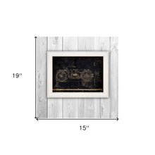 Motor Bike Patent I 1 White Framed Print Wall Art - Buy JJ's Stuff