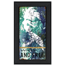 Wild And Free 2 Black Framed Print Wall Art