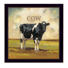 Colby The Cow Black Framed Print Wall Art - Buy JJ's Stuff