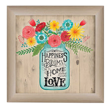 Home Filled With Love Brown Framed Print Wall Art - Buy JJ's Stuff