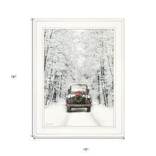 Antique Christmas 1 White Framed Print Wall Art - Buy JJ's Stuff