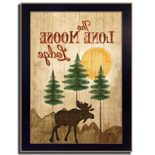 Lone Moose 1 Black Framed Print Wall Art - Buy JJ's Stuff