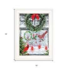 Christmas Peace 1 White Framed Print Wall Art - Buy JJ's Stuff