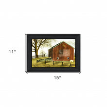 Flag Barn 2 Black Framed Print Wall Art - Buy JJ's Stuff